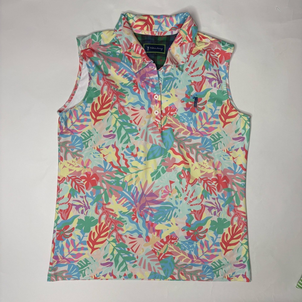 William Murray Sleeveless Polo Shirt
